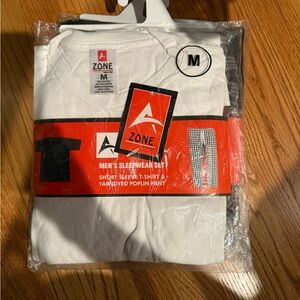 Zone Men's White Sleepwear Set